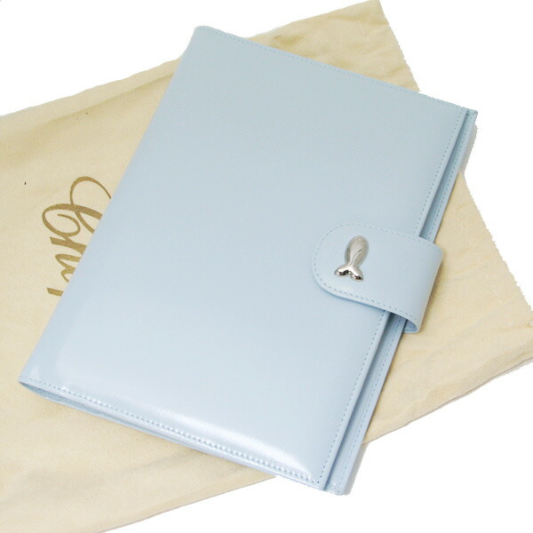 ★ ★ショパール CHOPARDシステム手帳 Bleu Ciel レザー メモパッド A5サイズ 【Agenda Cuir Moyen】 2006年 ダイアリー付き 95/7062 95015-0005【送料無料】 【コンビニ受取可】 【海外配送 可】 【国際配送】｜ベストギャラリー