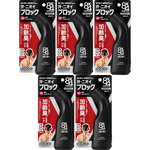 ８ｘ４ メン ミドルリキッド 85ml【5個セット】(4901301432728-5)