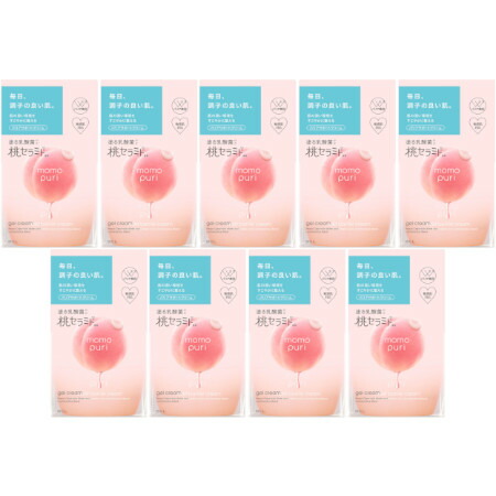 ももぷり 潤いバリアクリーム 80g【9個セット】(4515061012771-9) 7,900円