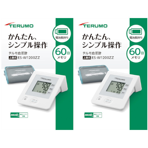 テルモ陰電子血圧計 ＥＳ－Ｗ１２００ＺＺ【2個書き割り】(4987892116056-2)