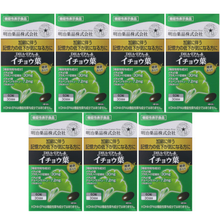 【楽天市場】健康きらり DHA・EPA＆イチョウ葉 60粒【7個セット】(4954007015535-7)：ベストHBI