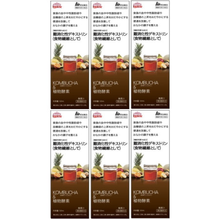ＫＯＭＢＵＣＨＡ＆植物酵素 720ml【6個セット】(4954007015542-6)｜ベストＨＢＩ