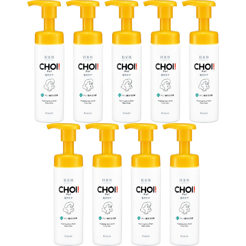 肌美精 CHOI 薬用泡洗顔 肌・毛穴ケア 160ml【9個セット】(4901417629289-9)
