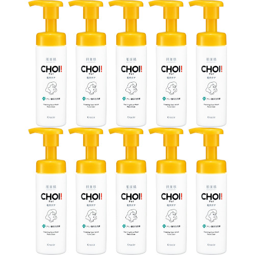 肌美精 ＣＨＯＩ 薬用泡洗顔 肌・毛穴ケア 160ml【10個セット】(4901417629289-10)