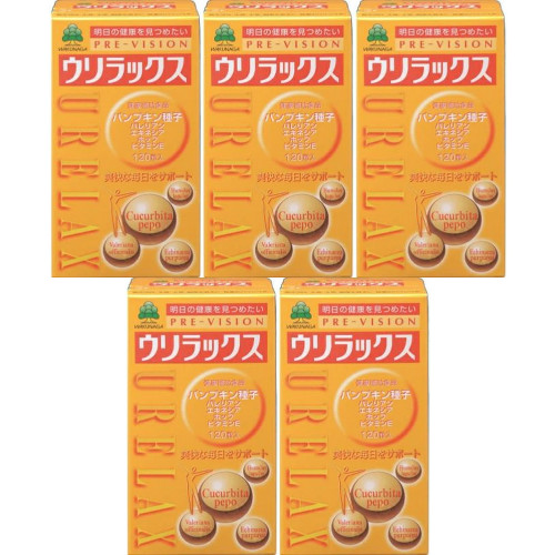 ウリラックス 120粒【5個仕掛ける】【宅急便パウダーコンパクト】(4968250868114-5)