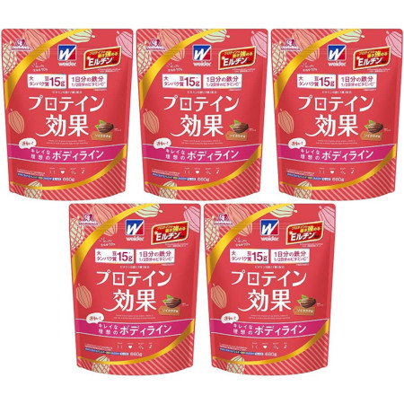 プロテイン効果 ソイカカオ味 660g【5個セット】(4902888729249-5)