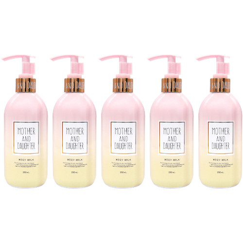 マザー＆ドーター ボディミルクＥＸ ピーチ・ジャスミン 280ml【5個セット】(4540811802999-5)