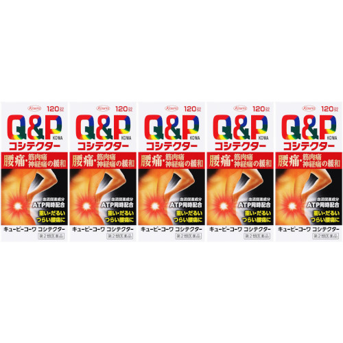 【第2類医薬品】キューピーコーワコシテクター 120錠【5個セット】【宅急便コンパクト】(4987067236305-5) 20,328円