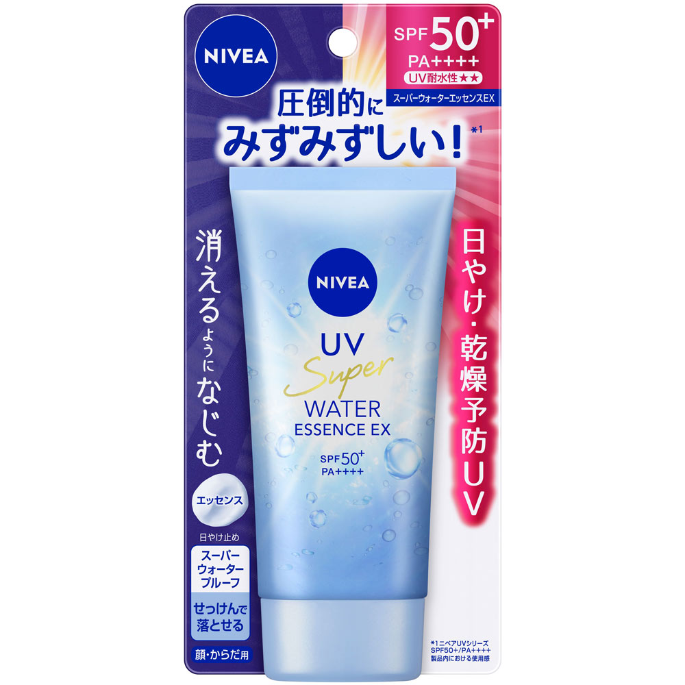 楽天市場】ニベアUV ウォーターエッセンスEX 80g 【ニベア】 日焼け