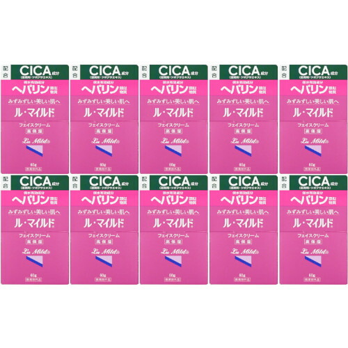 ル・マイルド フェイスクリーム 60g【10個セット】(4987286418186-10) 11,856円