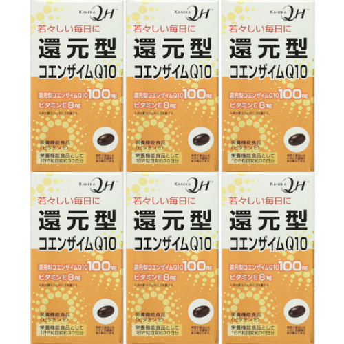 還元型コエンザイムＱ１０ 60粒【6個セット】(4903361581200-6)｜ベストＨＢＩ
