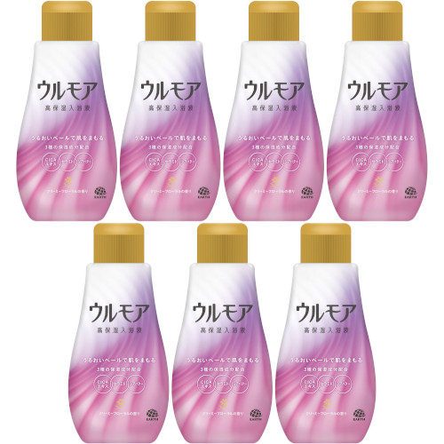 ウルモア高保湿入浴液 クリーミーフローラル 600ml【7個セット】(4901080092717-7)
