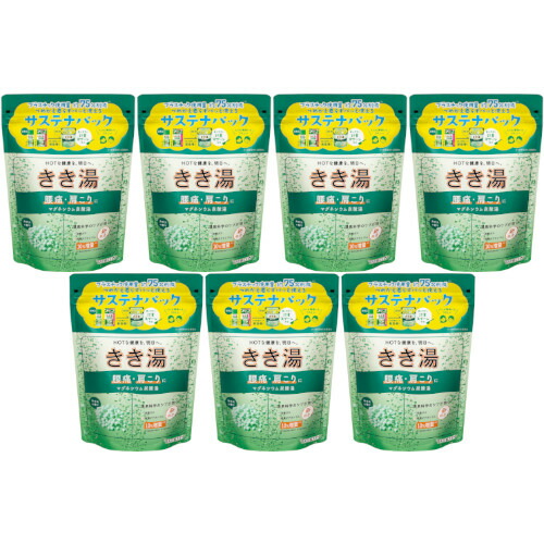 きき湯 マグネシウム炭酸湯 420g【7個セット】(4548514158375-7)