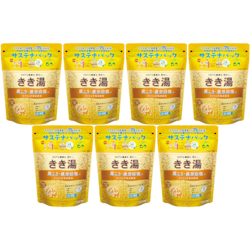 きき湯 カリウム芒硝炭酸湯 420g【7個セット】(4548514158382-7)