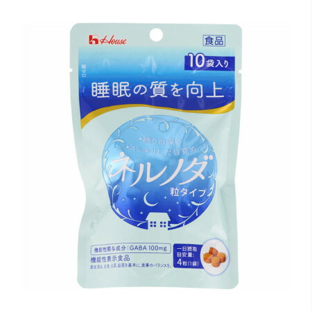 楽天市場】ハウスウェルネスフーズ ネルノダ 粒タイプ 10袋入（4粒