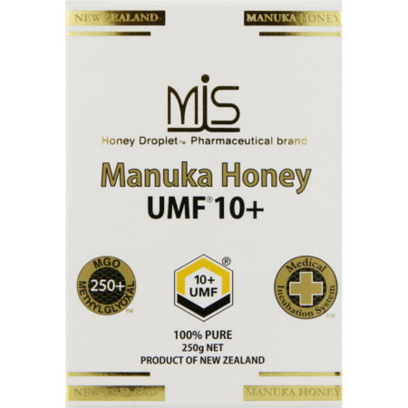 ＭＩＳマヌカハニー ＵＭＦ１０＋ 250g【お取り寄せ】(9421904179042)