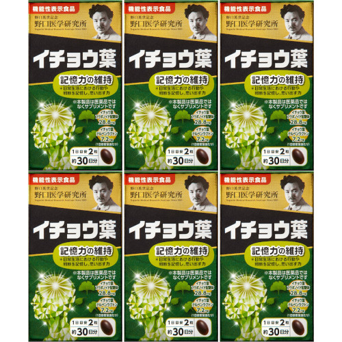 鴨脚樹葉 60粒【6個仕掛ける】(4562193141725-6)