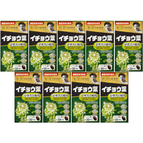 イチョウ葉 60粒【9個セット】(4562193141725-9)
