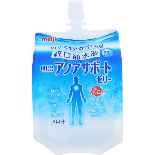 明治 アクアサポート ゼリー 200g【24個セット】(4902705125476-24)