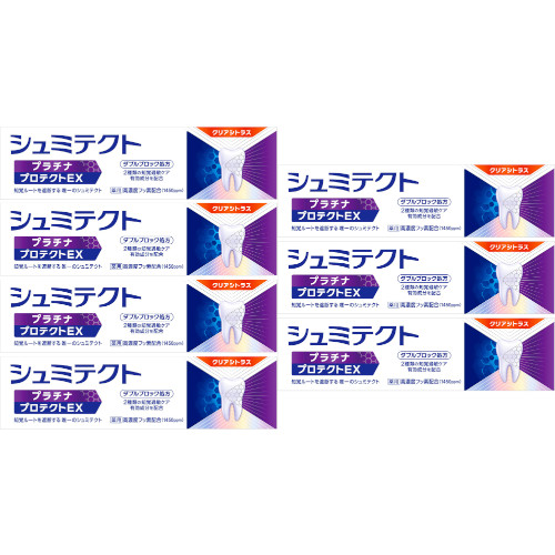 【7個セット】薬用シュミテクト プラチナプロテクトＥＸ クリアシトラス〈１４５０ｐｐｍ〉90g(4987977000348-7) 7,056円