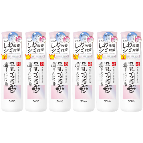 サナ なめらか本舗 薬用リンクル乳液 ホワイト 150ml【6個セット】(4964596701894-6)
