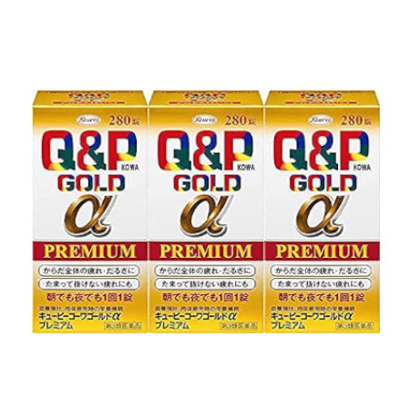 【第3類医薬品】【3個セット】キューピーコーワゴールドαプレミアム280錠(4987067327607-3)|ベストHBI
