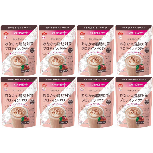【8個セット】ミライＰｌｕｓ おなかの脂肪対策プロテインパウダー 300g(4902720159661-8)