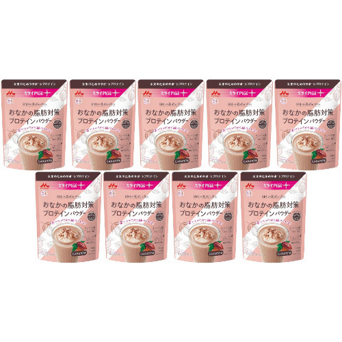 【9個セット】ミライＰｌｕｓ おなかの脂肪対策プロテインパウダー 300g(4902720159661-9)