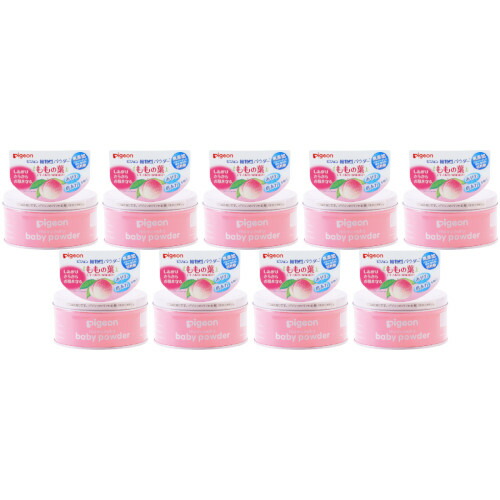 ベビーパウダー（もも）125g【9個セット】(4902508070706-9)