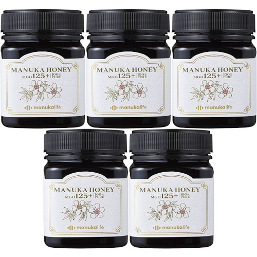 マヌカハニー125+ 250g【5個セット】(4901140628054-5)