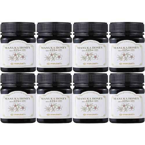 マヌカハニー125+ 250g【8個セット】(4901140628054-8)