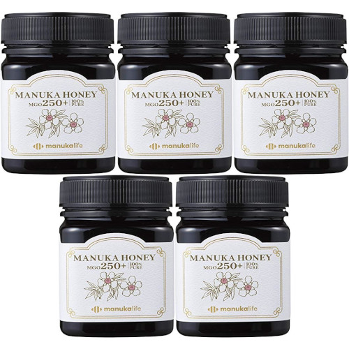 マヌカハニー250+ 250g【5個セット】(4901140628092-5) 17,575円