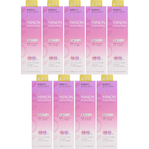 【9個セット】ミノン アミノモイスト エイジングケア ミルククリーム 100g(4987107628961-9)｜ベストＨＢＩ