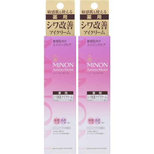 【2個セット】ミノン アミノモイスト エイジングケア アイクリーム 25g【メール便】(4987107637420-2)