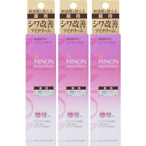 【3個セット】ミノン アミノモイスト エイジングケア アイクリーム 25g【メール便】(4987107637420-3) 6,997円