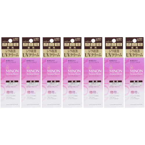 【7個セット】ミノン アミノモイスト エイジングケア デイクリームＵＶ 30g【メール便】(4987107675200-7)
