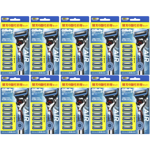 楽天市場】【6個セット】ジレット プログライドエアー電動5Bホルダー