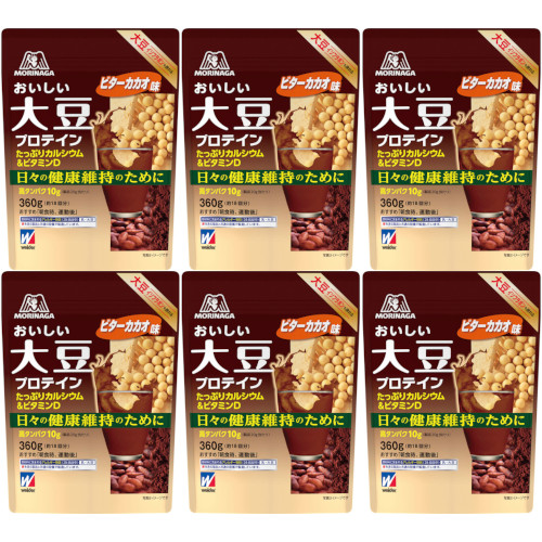 【6個セット】おいしい大豆プロテイン（ビターカカオ味）360g(4902888740169-6)｜ベストＨＢＩ