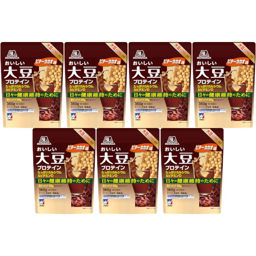 【7個セット】おいしい大豆プロテイン（ビターカカオ味）360g(4902888740169-7)