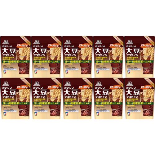 【10個セット】おいしい大豆プロテイン（ビターカカオ味）360g(4902888740169-10)