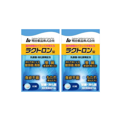 【指定医薬部外品】ラクトロン錠 60錠【2個セット】【メール便】(4954007015979-2)画像