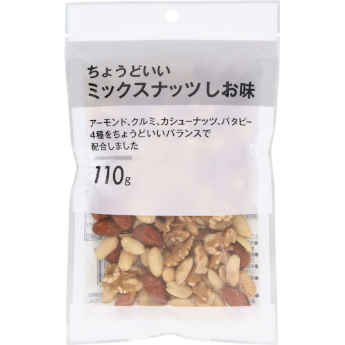 楽天市場】銀の汐 デラックスナッツ 35g 80コ入り (4589905334138c