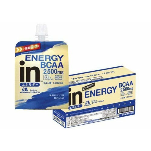 inゼリー エネルギーBCAA 180g×6個入【5個セット】(4902888733925-5)
