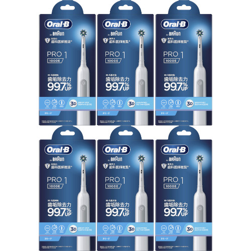 楽天市場】【6個セット】ブラウンオーラルB PRO600 ブラック
