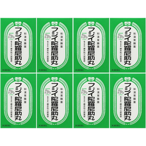 【第3類医薬品】フジイ陀羅尼助丸 78包【8個セット】(4969080000033-8)