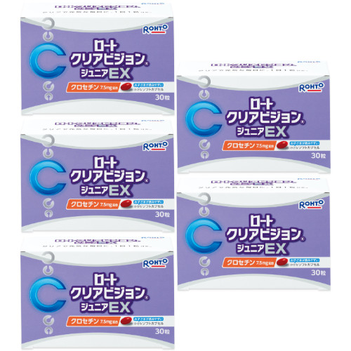 ロートクリアビジョンジュニアEX 30粒【5個書き割り】(4987241162079-5)