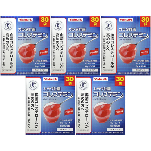 コレステミン アセロラ味 30袋入【5個書き割り】(4961507111872-5)