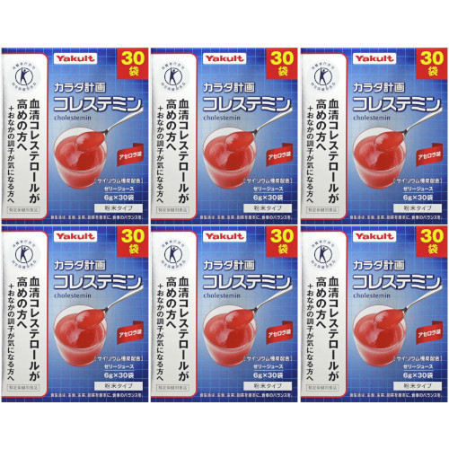 コレステミン アセロラ味 30袋入【6個書き割り】(4961507111872-6)