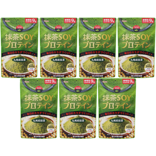 抹茶ＳＯＹプロテイン 300g【7個セット】(4979654028387-7)