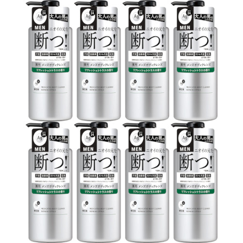 【8個セット】エージーデオ２４メン 薬用メンズボディクレンズ 490ml(4550516495204-8) 8,254円